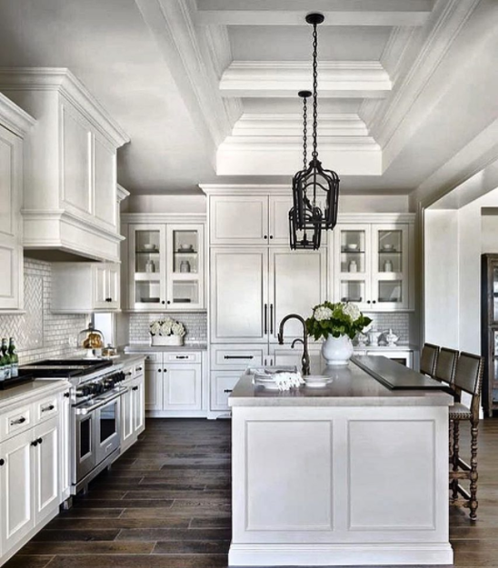 White Contemporary Kitchen Designed by Lakeville Kitchen and Bath