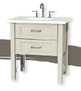 See kitchen and bathroom cabinet showroom displays by Medallion Cabinetry at Lakeville Industries.